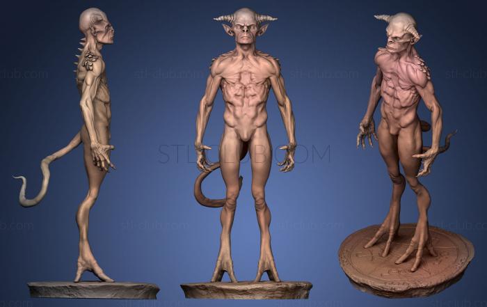 3D model Demon Creature (STL)